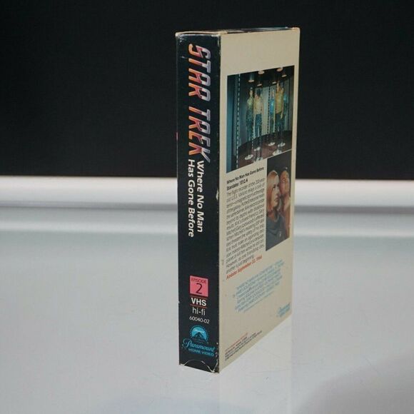 1966 Star Trek Original TV Series VHS Episode 2 Where No Man Has Gone Before - Picture 2 of 7